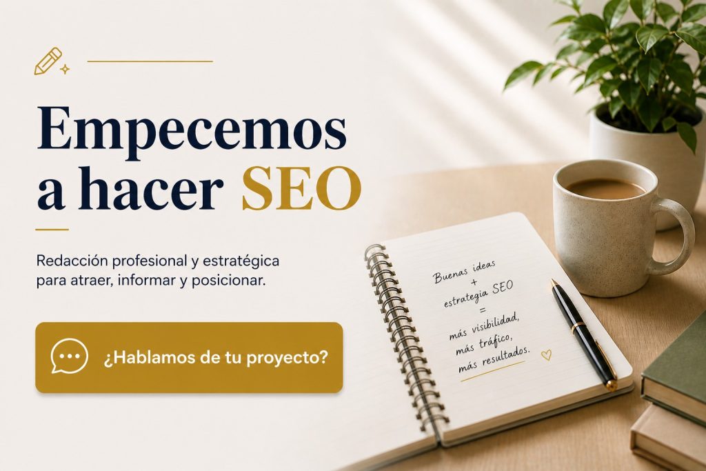 hacer SEO